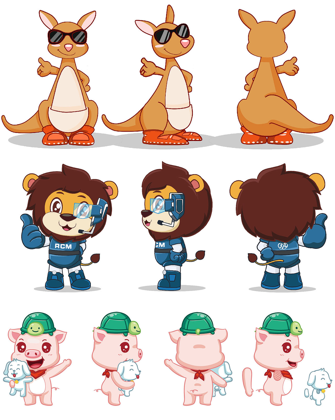 2021年前的一部分卡通设计整理