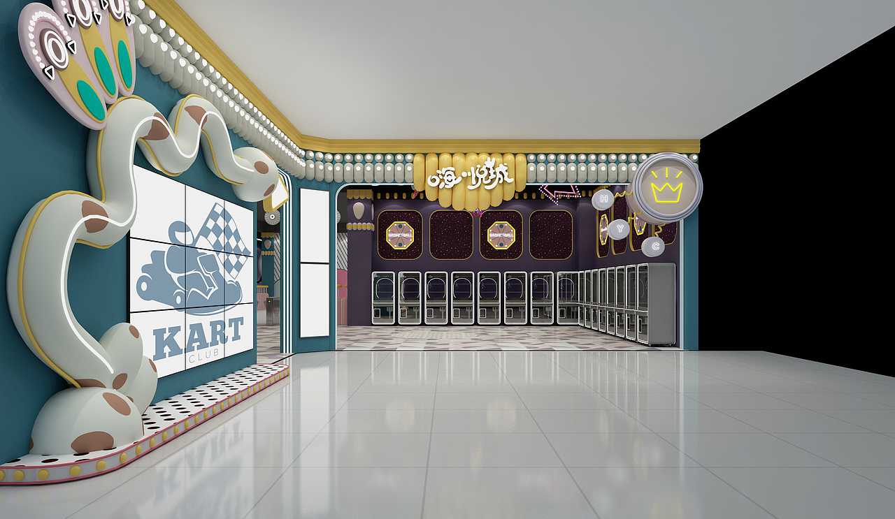 卡丁车 儿童乐园（图ZMzEyMDcxMjA0） - 商业空间设计 - 站酷设计师Z812938842原创素材 - 站酷ZCOOL