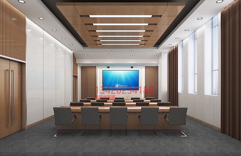 机房监控室效果图设计案例