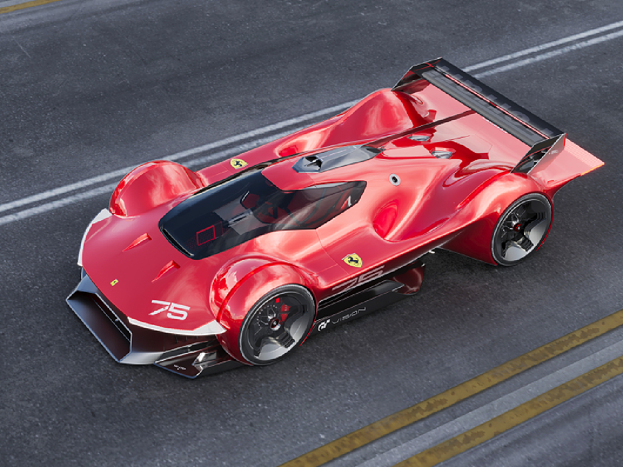 Ferrari VGT 建模及绑定_I3DBOX设计-站酷ZCOOL