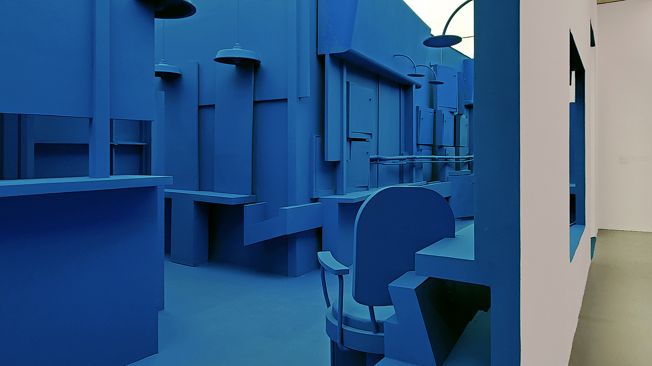 “九层塔”政纯办个展展览空间设计