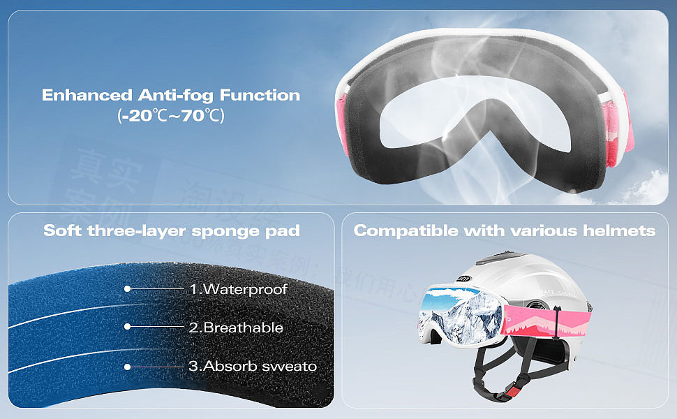 雪地眼镜滑雪镜产品图片拍摄亚马逊主图A+排版设计美工