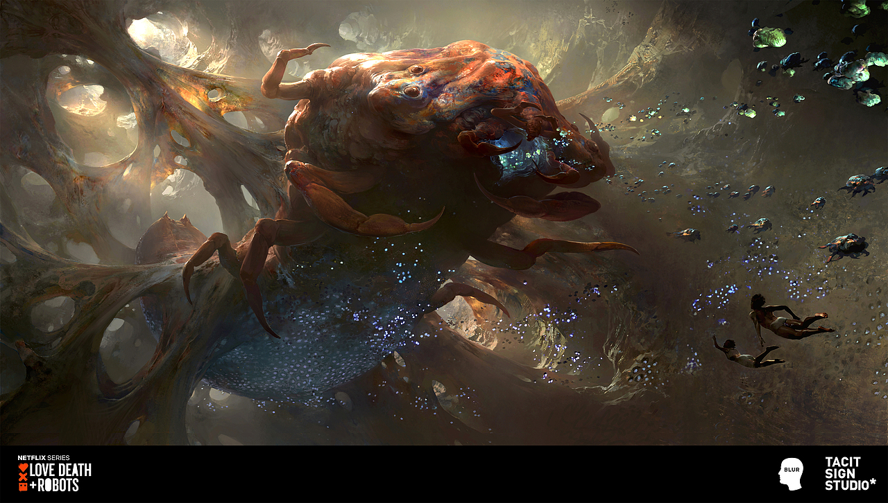 爱死机3《虫群》共生体概念设计 part1