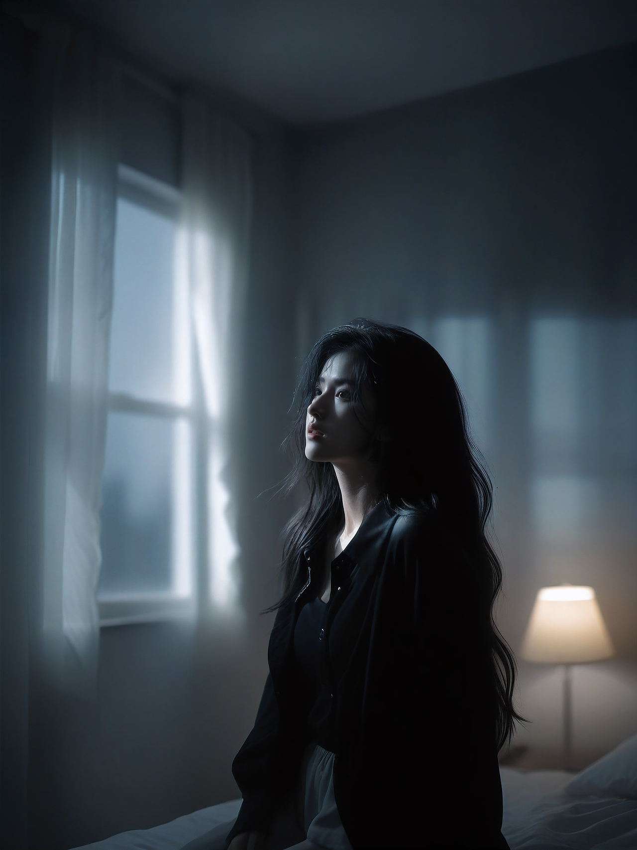 AI修出情绪人像