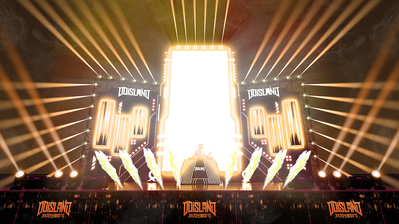 某舞台设计（图ZMzUxNDQ5OTA4） - 展陈设计 - 站酷设计师设计师广龙原创素材 - 站酷ZCOOL