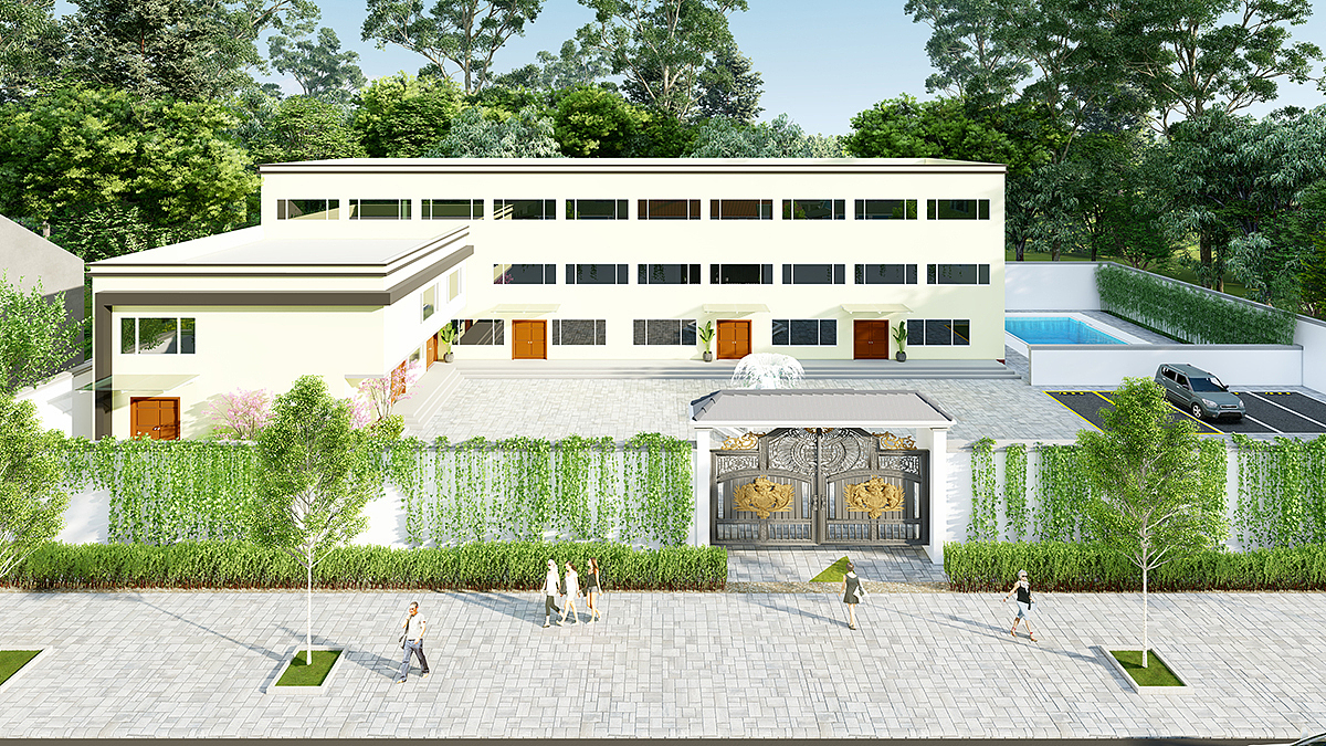 【效果图表现】办公空间+品牌展位+企事业展厅