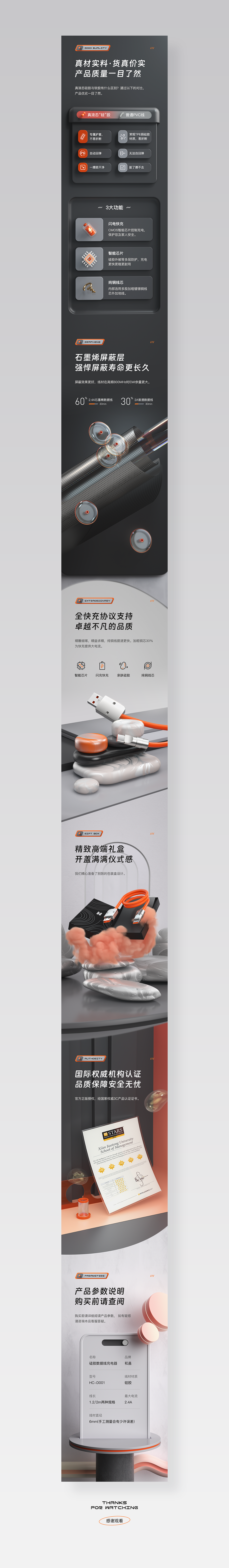 数据线/充电宝详情页*3（图ZMzUyNjMzMDUy） - 电商 - 站酷设计师刘畅Lewis原创素材 - 站酷ZCOOL
