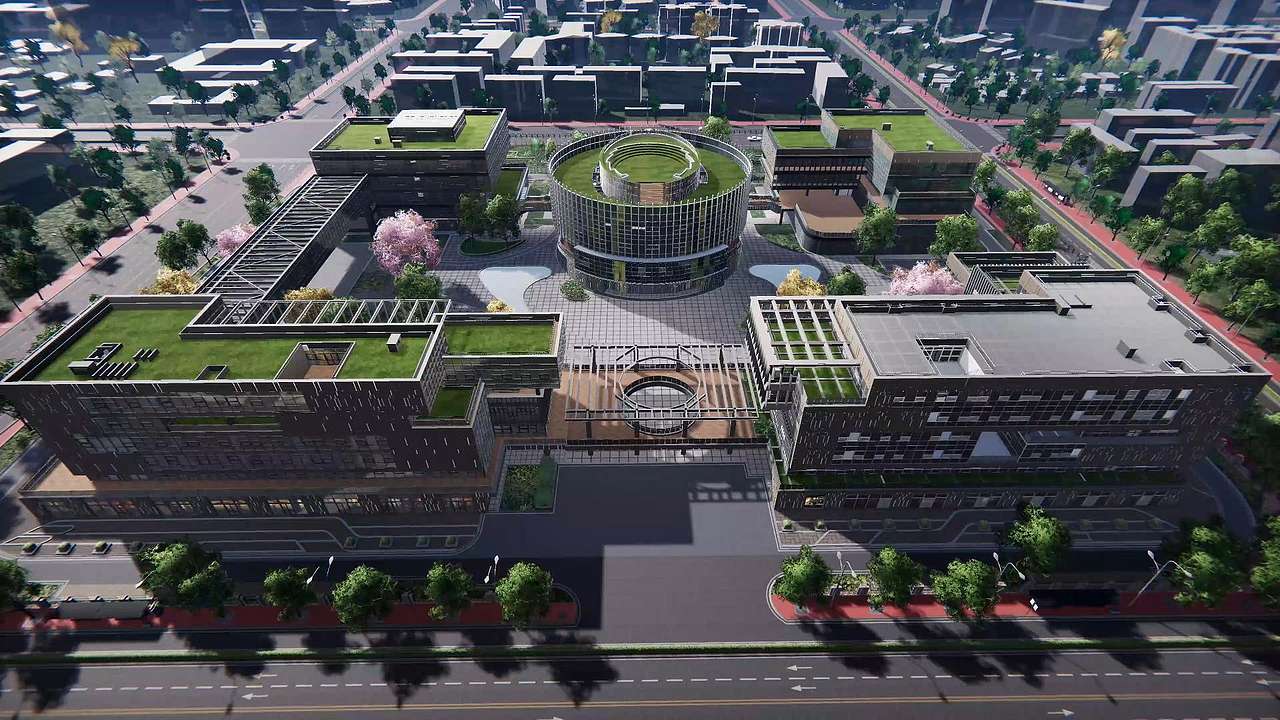 智慧城市-Unity场景制作（图ZMzQ1MDU2MTk2） - 场景 - 站酷设计师璐璐_茶叶蛋原创素材 - 站酷ZCOOL