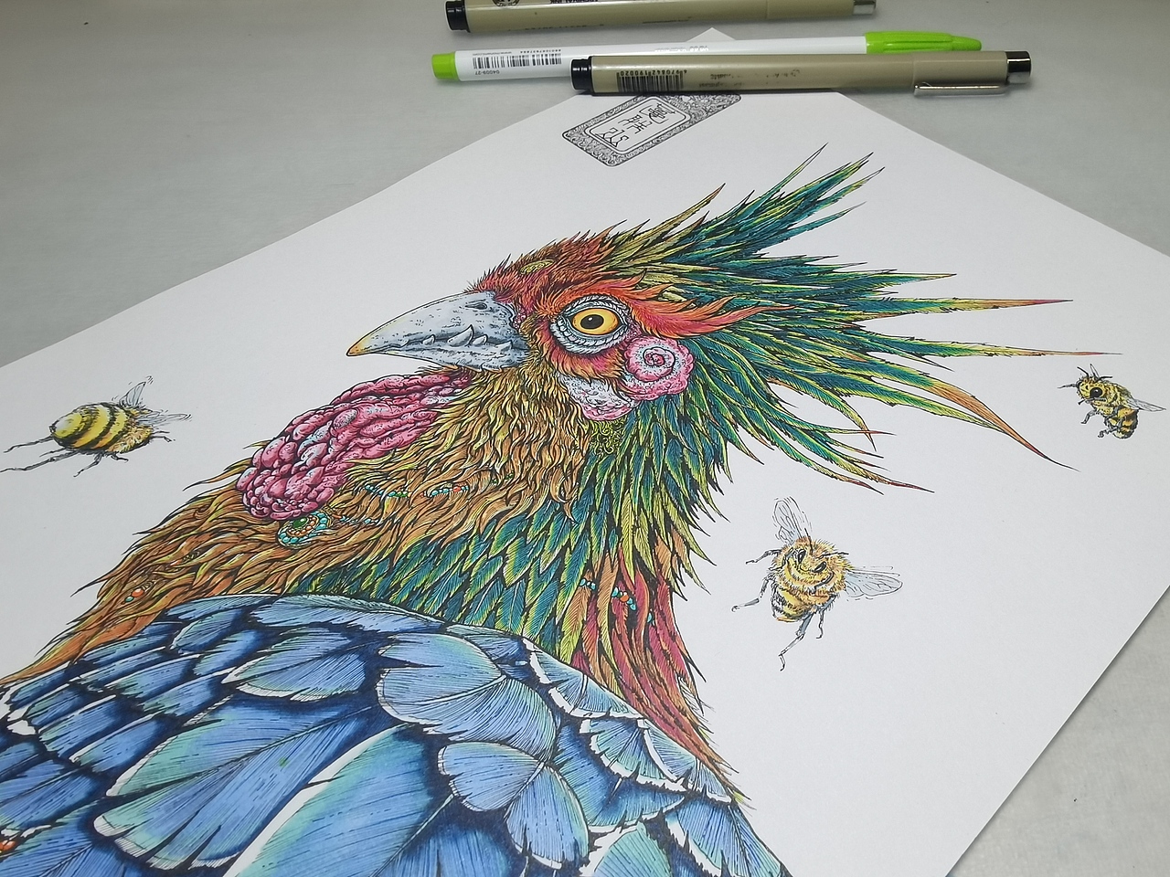 2024.05.15毣柞山海-北山经-蔓联山-䴔