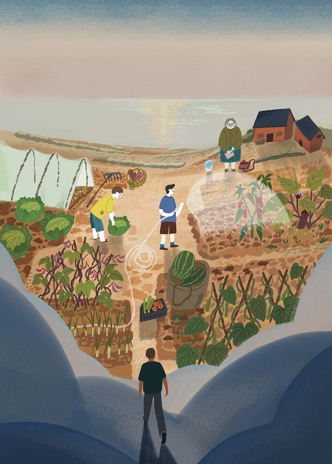 一些给杂志的约稿（图ZMzU2NTQ1NzQ0） - 商业插画 - 站酷设计师李啦啦li原创素材 - 站酷ZCOOL