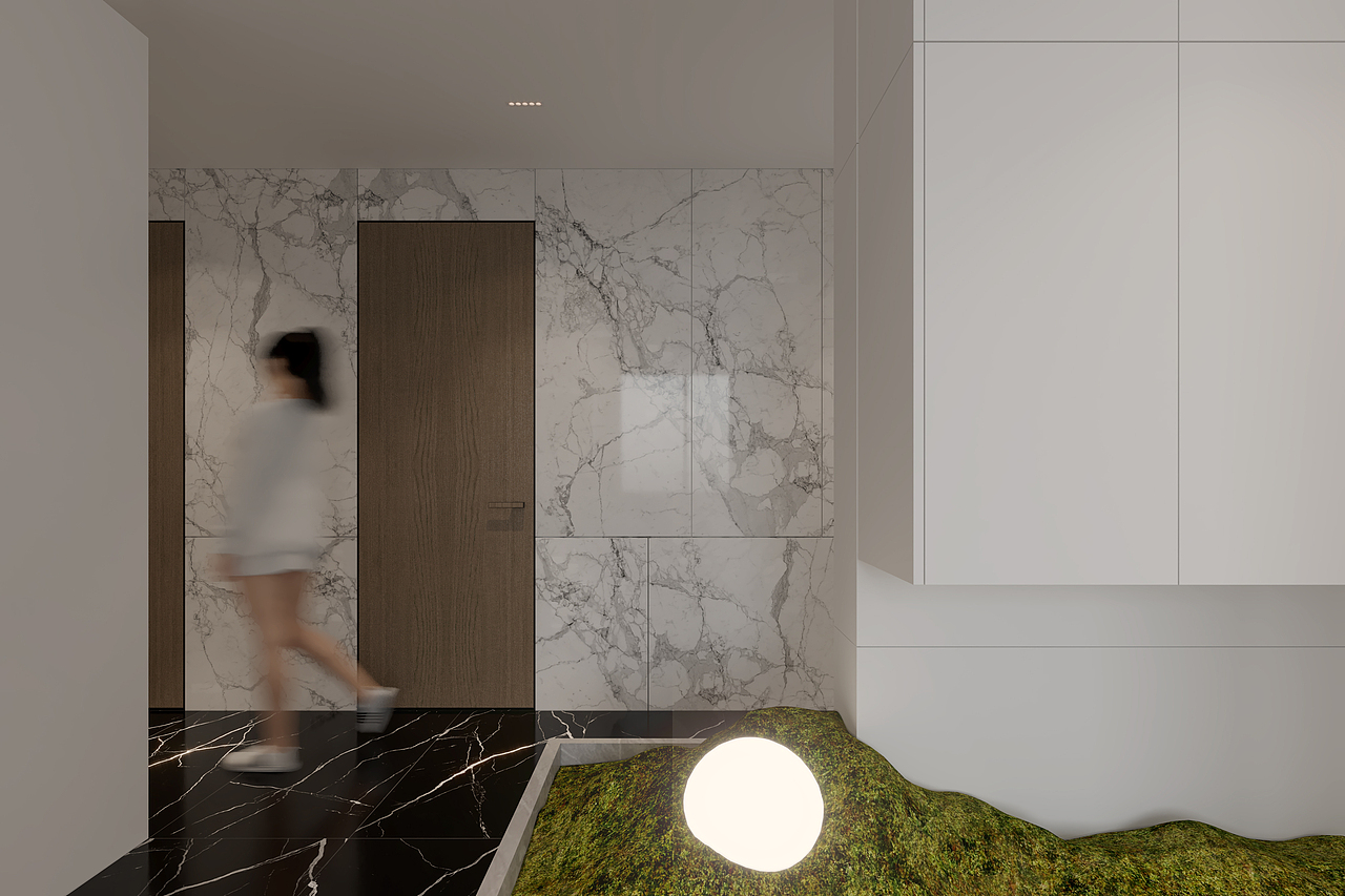 几何共社丨330m²顶层平墅,沉静疗愈的居心之所(图ZMzU2NjI0NzMy) - 家装设计 - 站酷设计师黑米洲原创素材 - 站酷ZCOOL