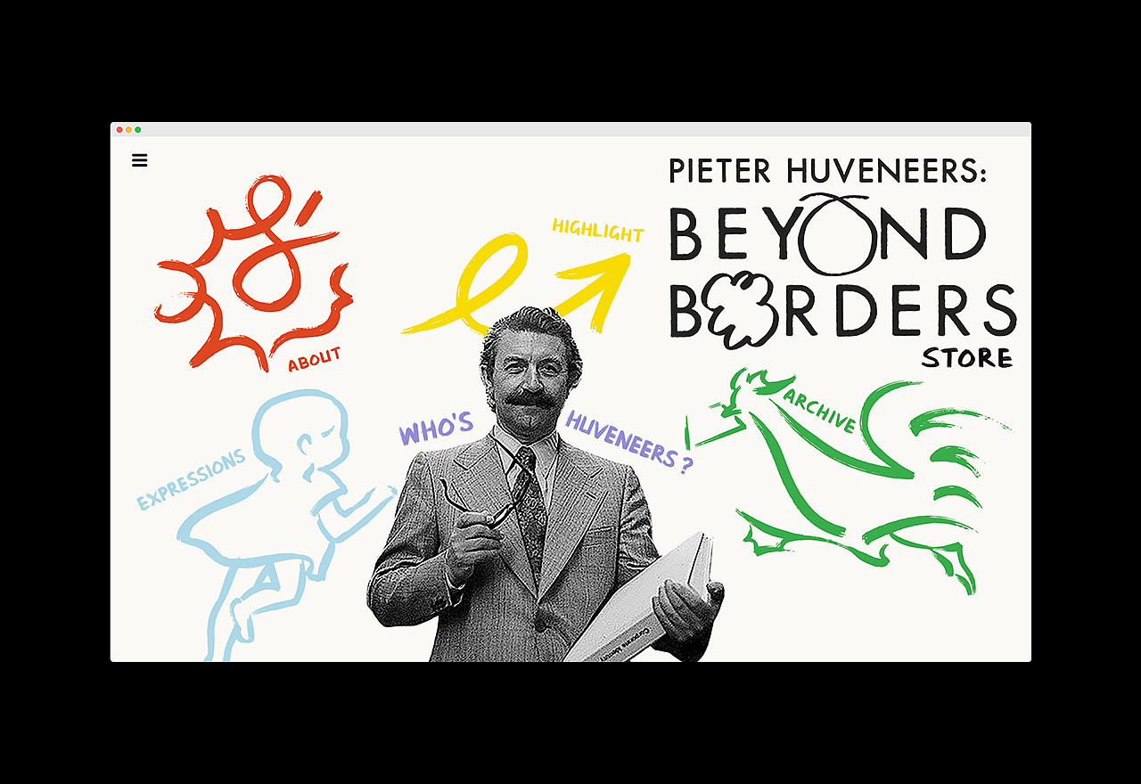 展览设计 | Pieter Huveneers: Beyond Borders 设计展
