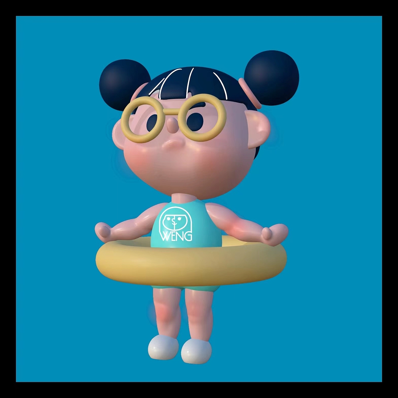 #WOW 关于女儿的日常小可爱（图ZMzE1MjAwMzIw） - IP形象 - 站酷设计师鲸鱼不是怪原创素材 - 站酷ZCOOL