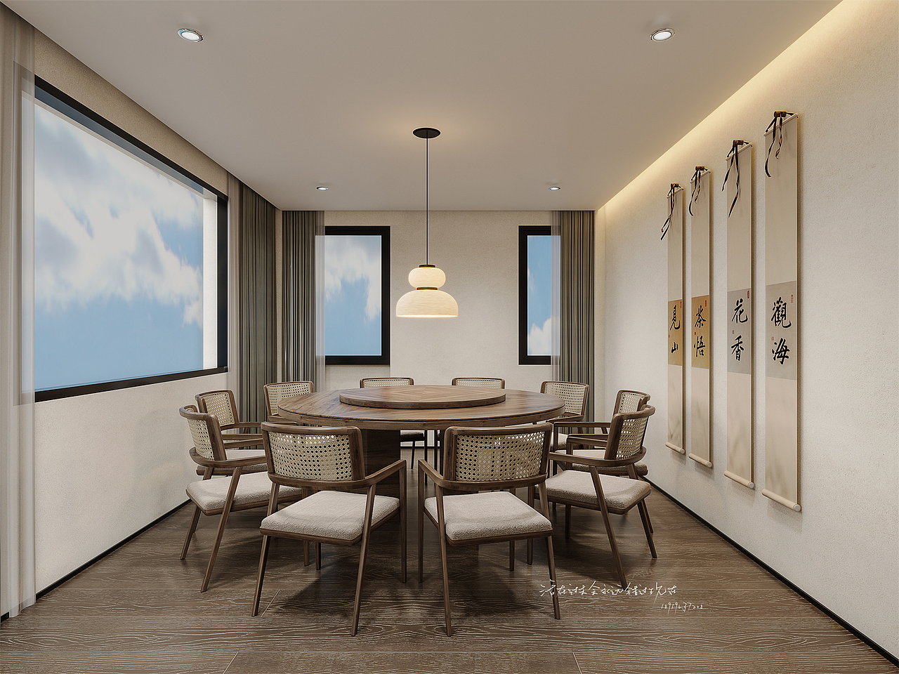 茶室设计｜一室、一席，素净无华，静穆清雅。