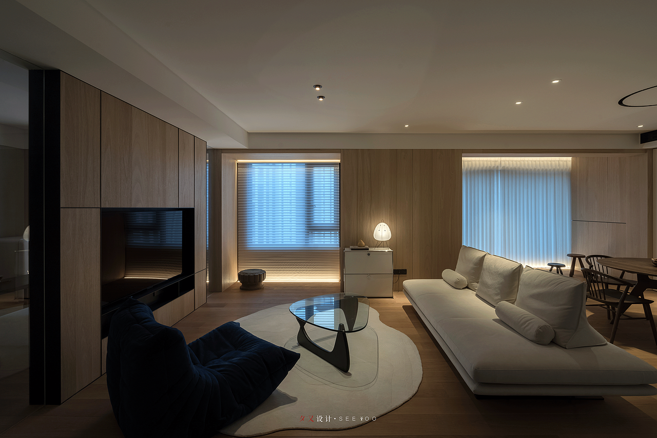 夕又 • 顶复私宅实景 | Quiet Dwelling（图ZMzQwMzc5NTI4） - 家装设计 - 站酷设计师夕又设计原创素材 - 站酷ZCOOL