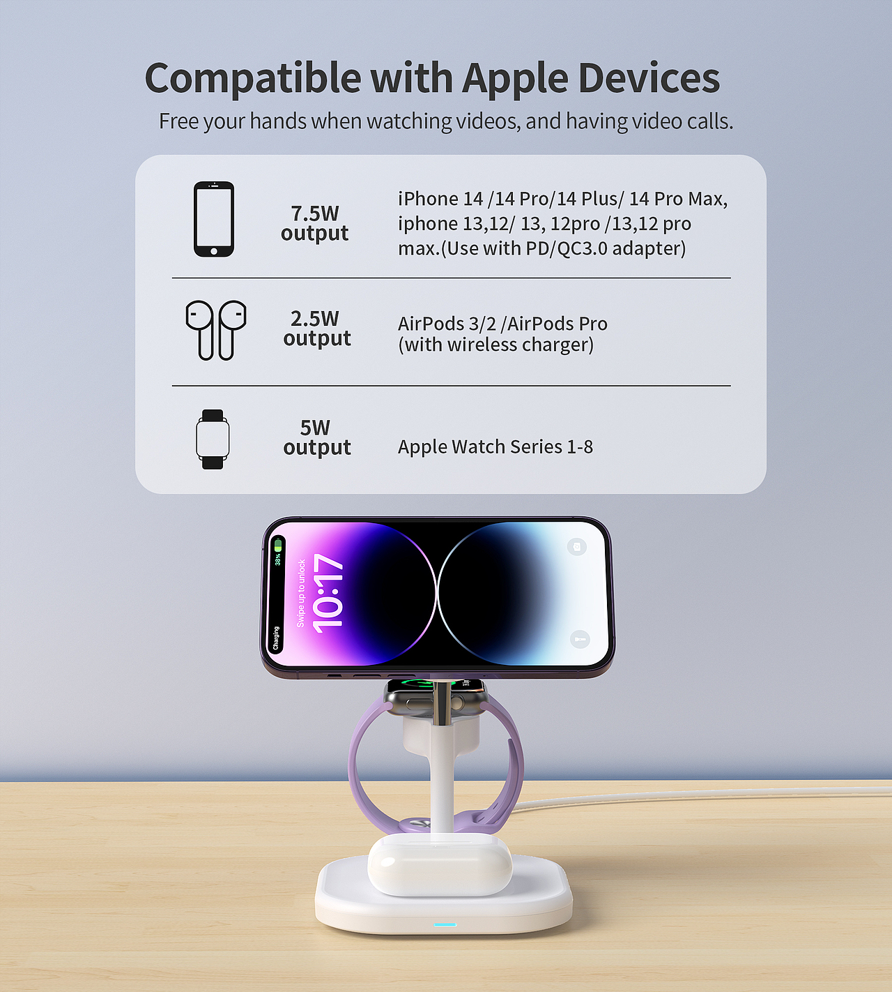 三合一无线充（图ZMzMzMjY0MTIw） - 电子产品 - 站酷设计师装甲坦克原创素材 - 站酷ZCOOL