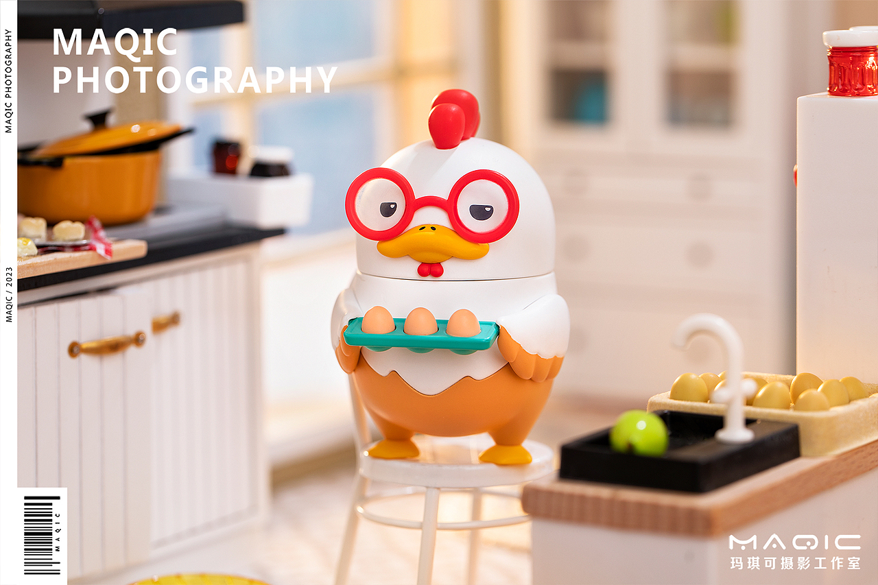 泡泡玛特《DUCKOO厨房大作战》——潮玩盲盒拍摄