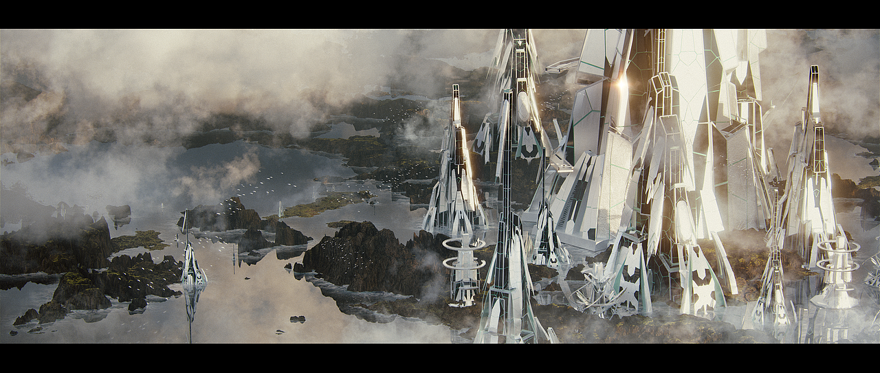 新人作品 10天概念设计 4大外景 10大内景