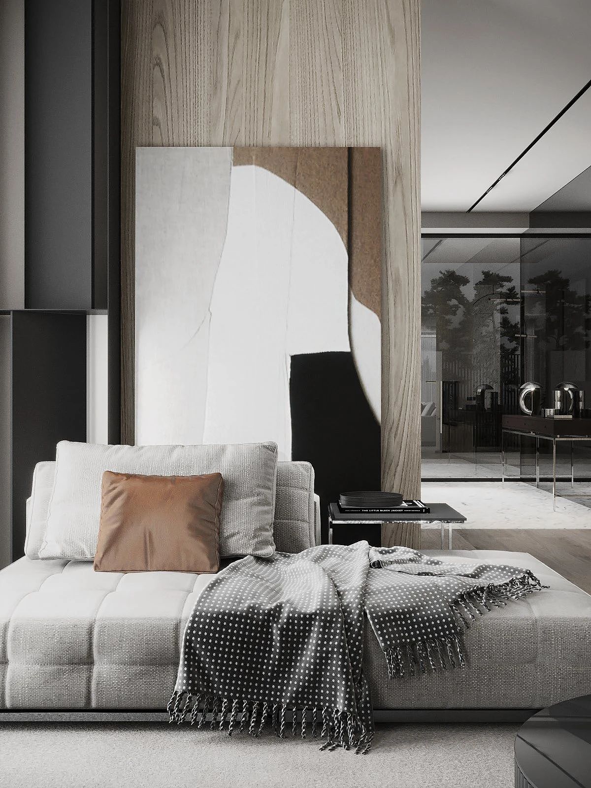 家装案例赏析——139㎡现代轻奢挑空复式公寓