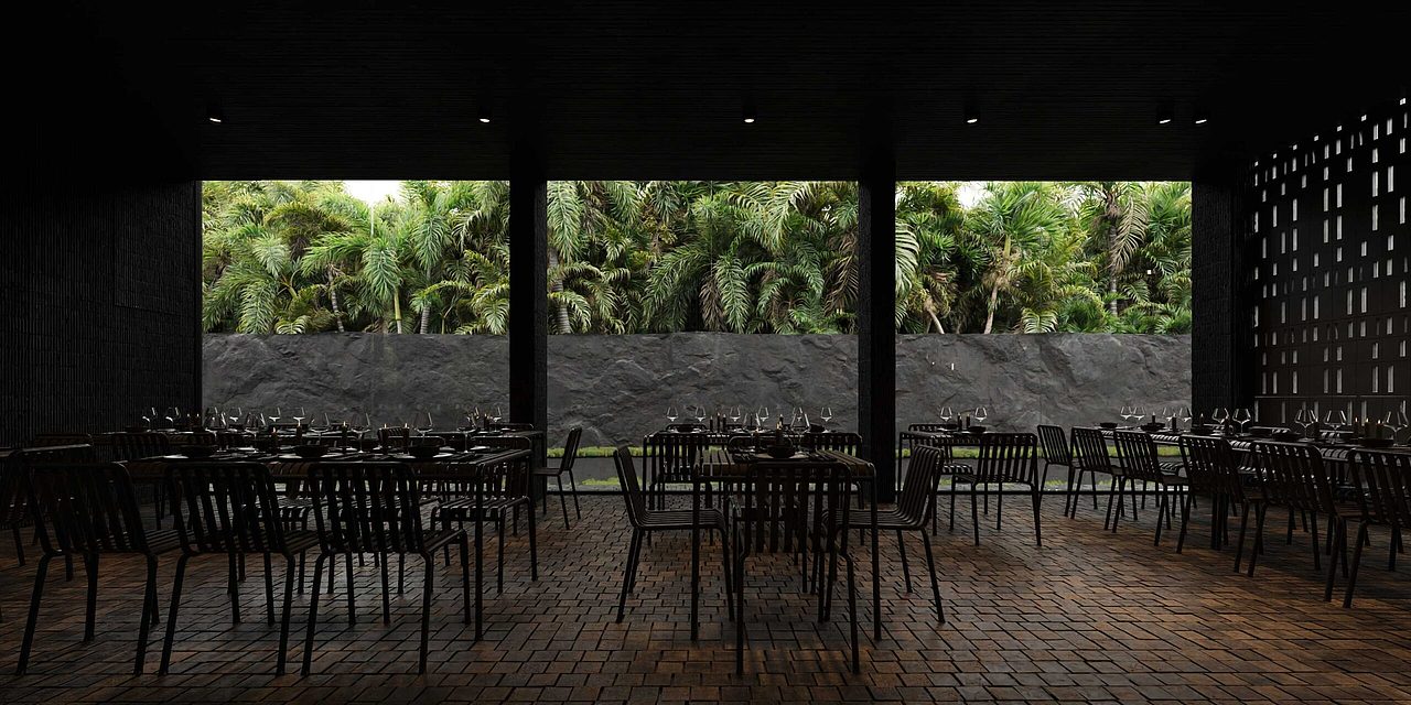 黑色森林——現代極簡別墅案例