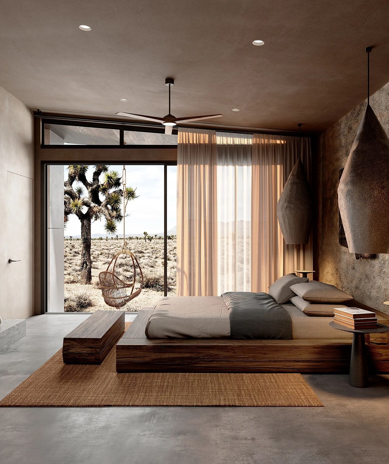 家装案例赏析——美式侘寂 | 原始的质朴感