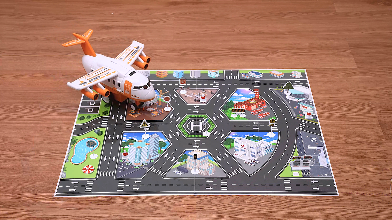 变形小飞机儿童玩具视频,亚马逊海外电商平台广告样片