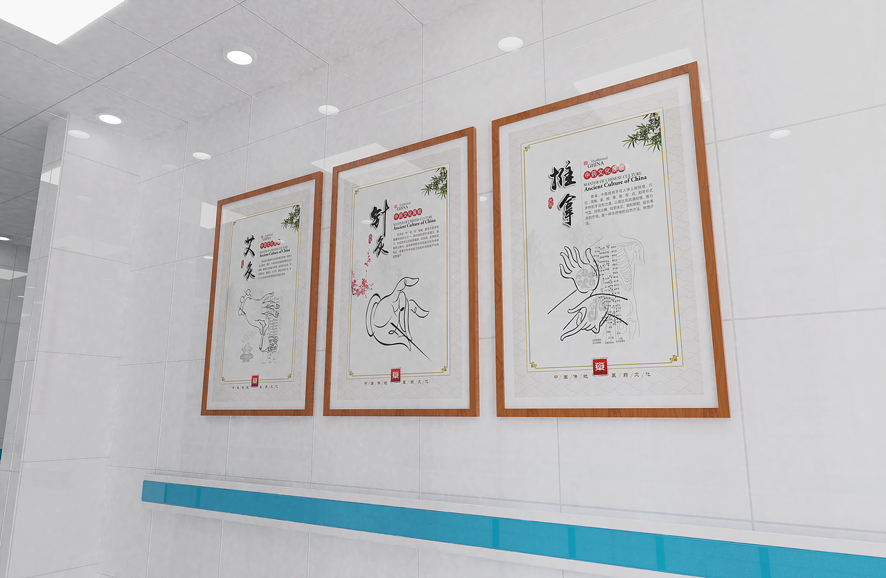 医院文化墙 Rhino 建模 KeyShot 渲染（图ZMzYyNTQzOTI4） - 展陈设计 - 站酷设计师我叫设计狮原创素材 - 站酷ZCOOL