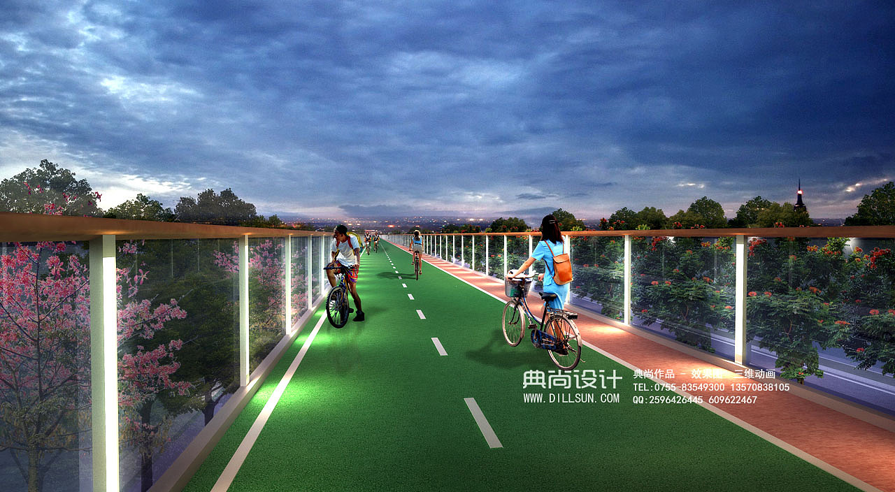 桥梁设计效果图 4