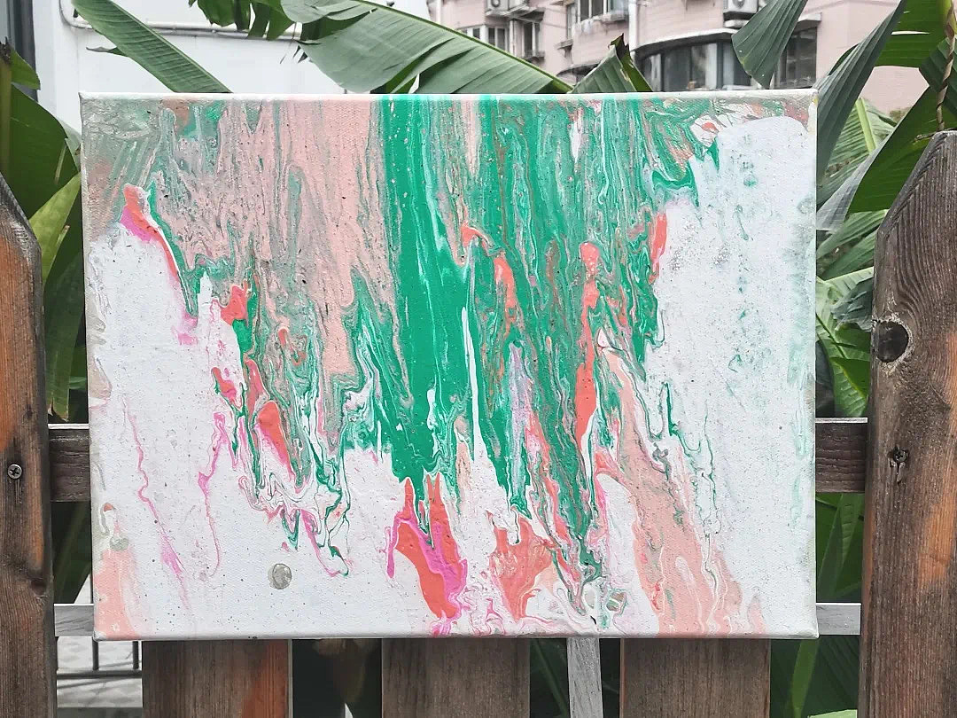 艺术美学|公益课堂·炫彩/细胞流体画