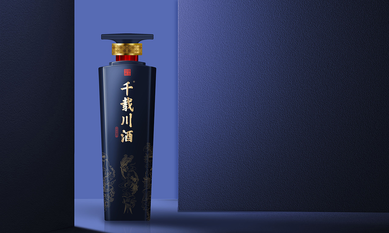 千载川酒 | 九图品牌设计(图ZMzAyNTEzODg0) - 包装 - 站酷设计师九图品牌设计原创素材 - 站酷ZCOOL