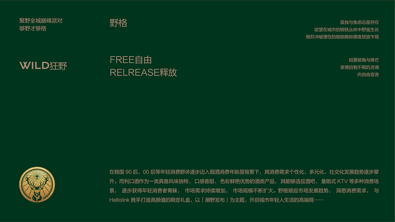 野格xHelloLink酒包装 洋酒礼盒 酒包装设计 礼盒设计