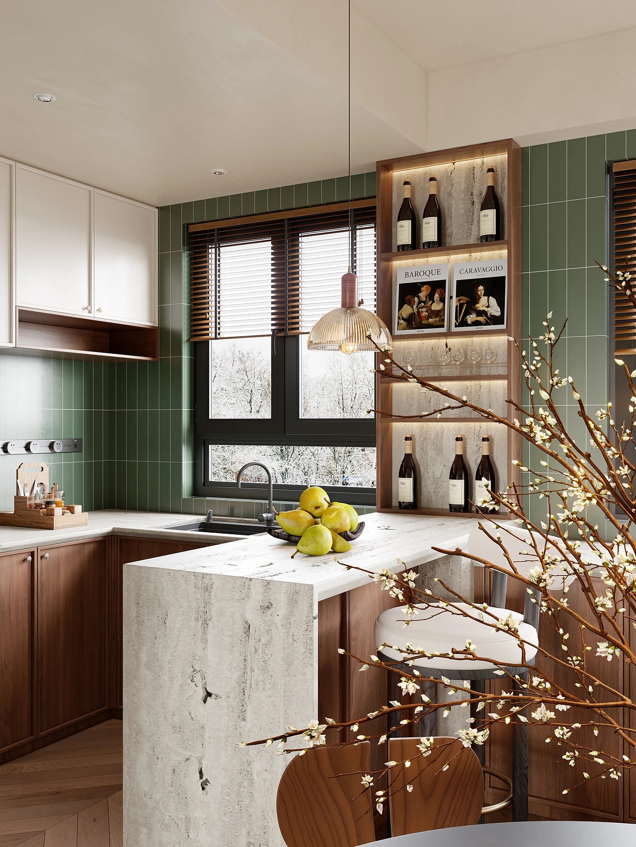 中式传统文化和欧式古典美学的融合（图ZMzU3NzQ4MTQ4） - 家装设计 - 站酷设计师爱画效果图的萌萌原创素材 - 站酷ZCOOL