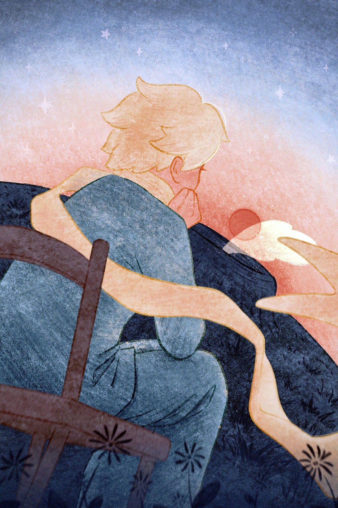 小王子 | 插画_熊不里-站酷zcool