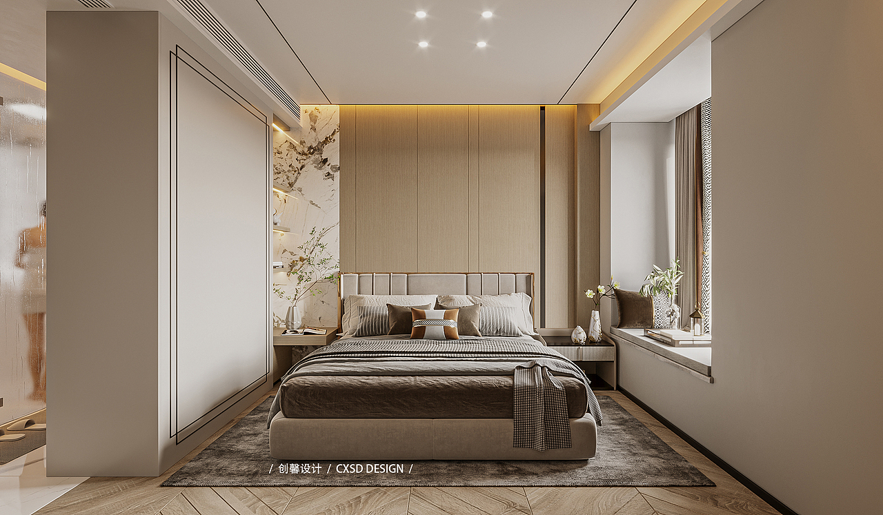 小平层新中式设计方案（图ZMzA2ODY2Njgw） - 家装设计 - 站酷设计师月篱城原创素材 - 站酷ZCOOL