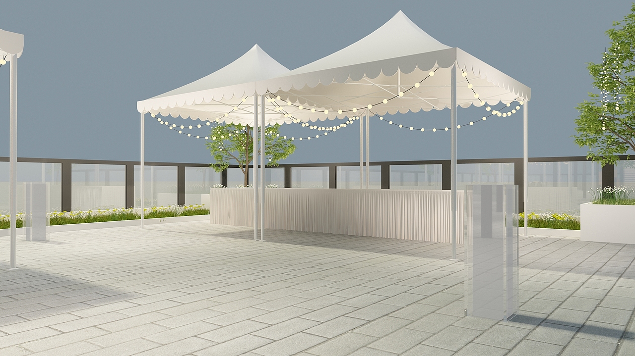 欧式户外场景亮化设计3D效果图（图ZMzQzMjU4NjQ0） - 场景 - 站酷设计师3D设计师NG男原创素材 - 站酷ZCOOL