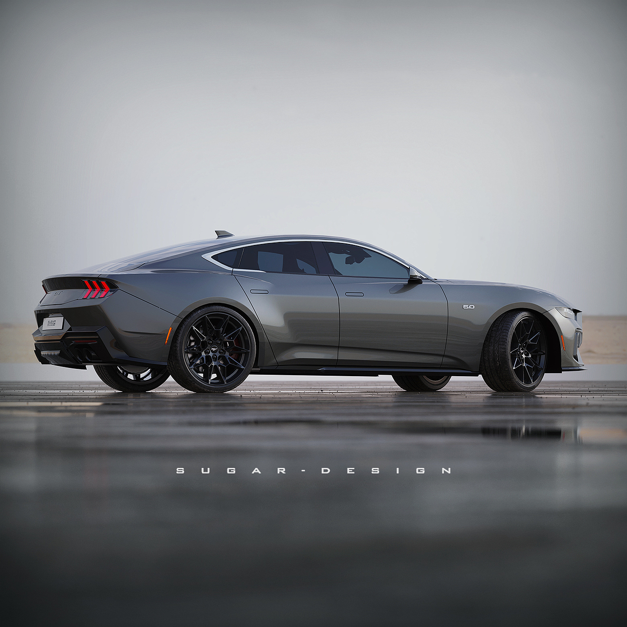 福特野马四门轿跑车新车预览!