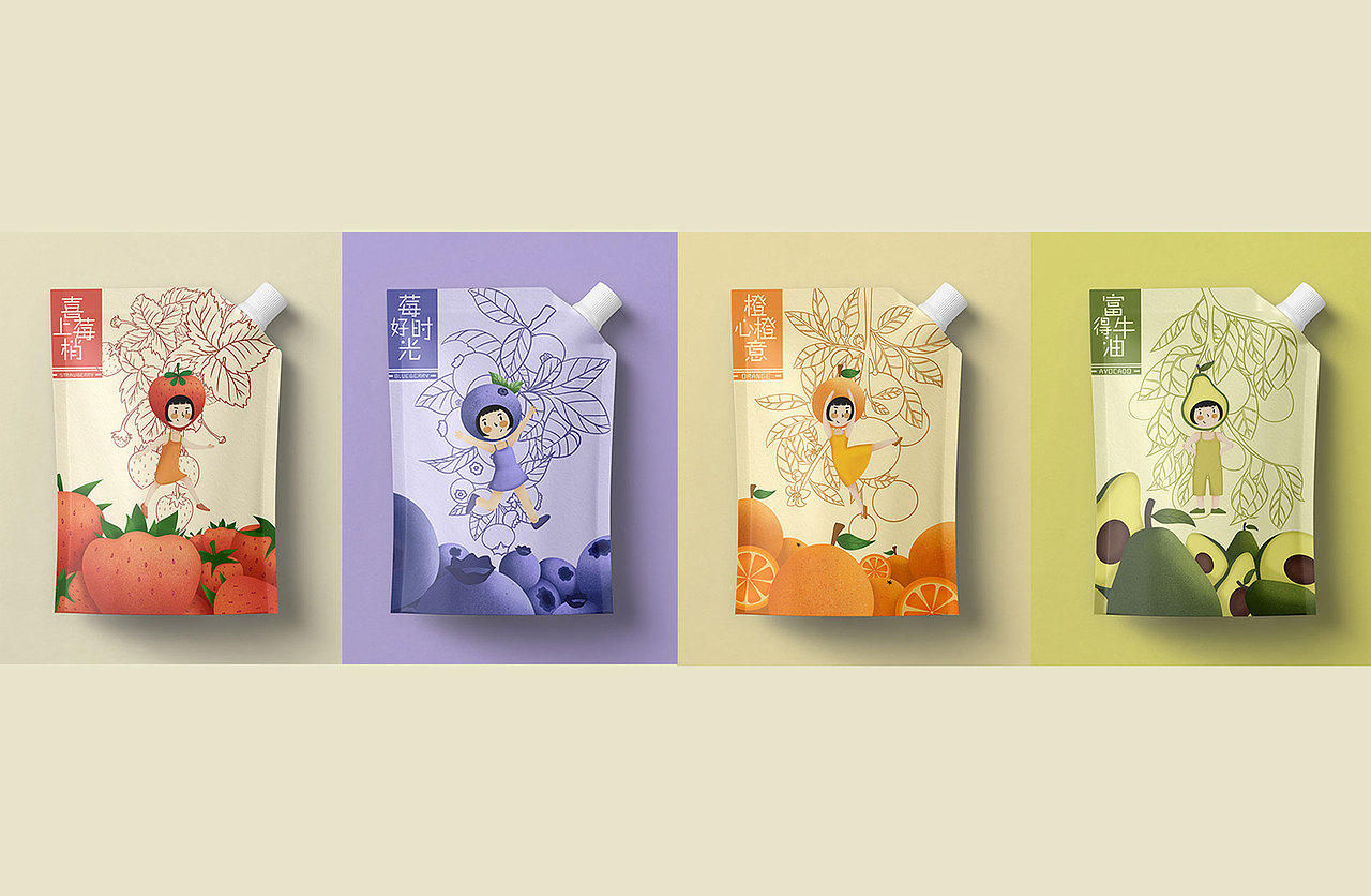 水果插画系列（图ZMzE5MjIyOTM2） - 商业插画 - 站酷设计师Z49554071原创素材 - 站酷ZCOOL