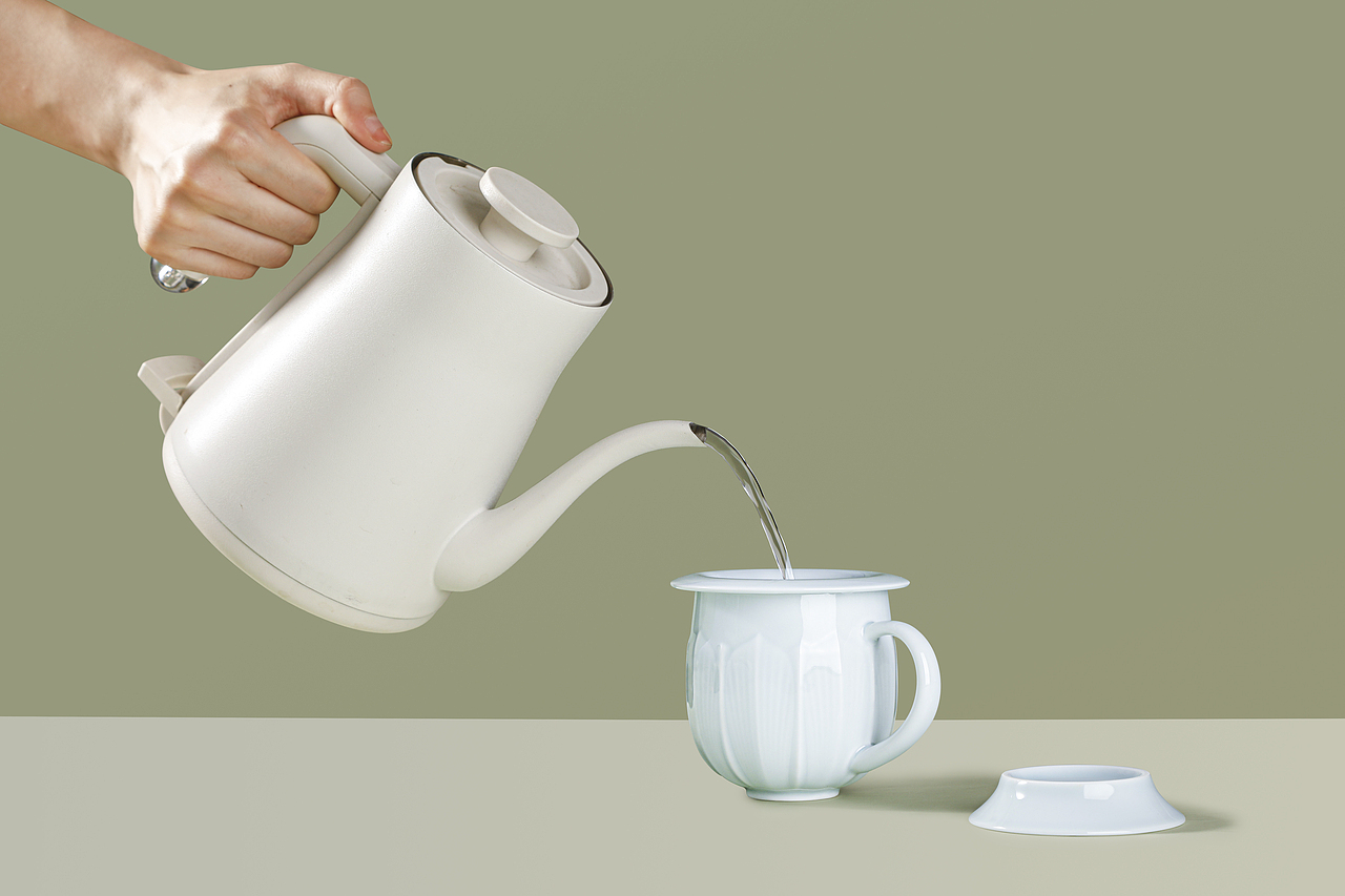 莲说快客茶具 | 桌面上的清幽之花（图ZMzEyMjE0OTUy） - 产品摄影 - 站酷设计师一节复一节原创素材 - 站酷ZCOOL
