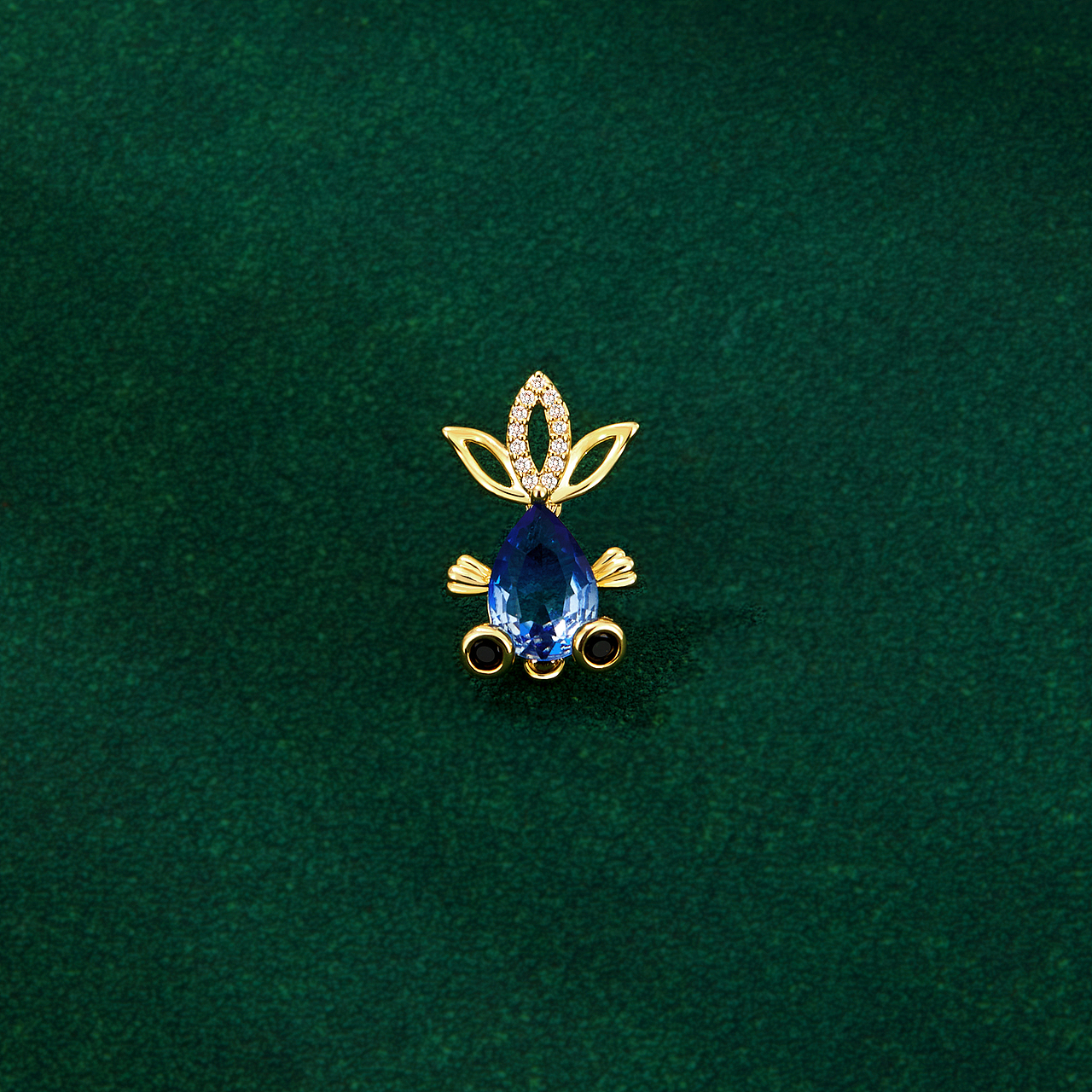 胸针精修图锆石饰品修图