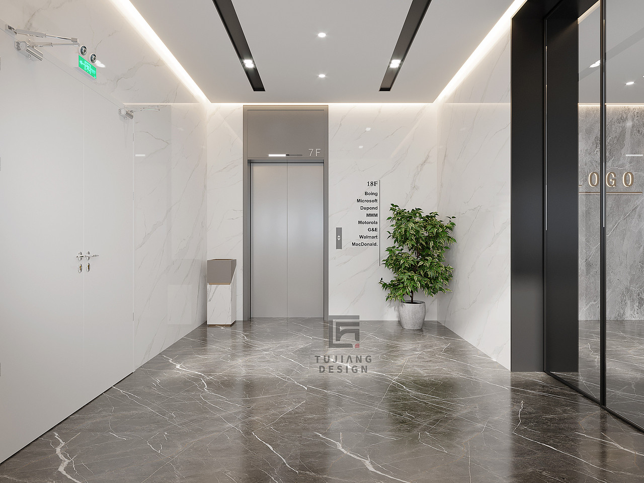 简单的设计语言,打造不简单的办公室设计