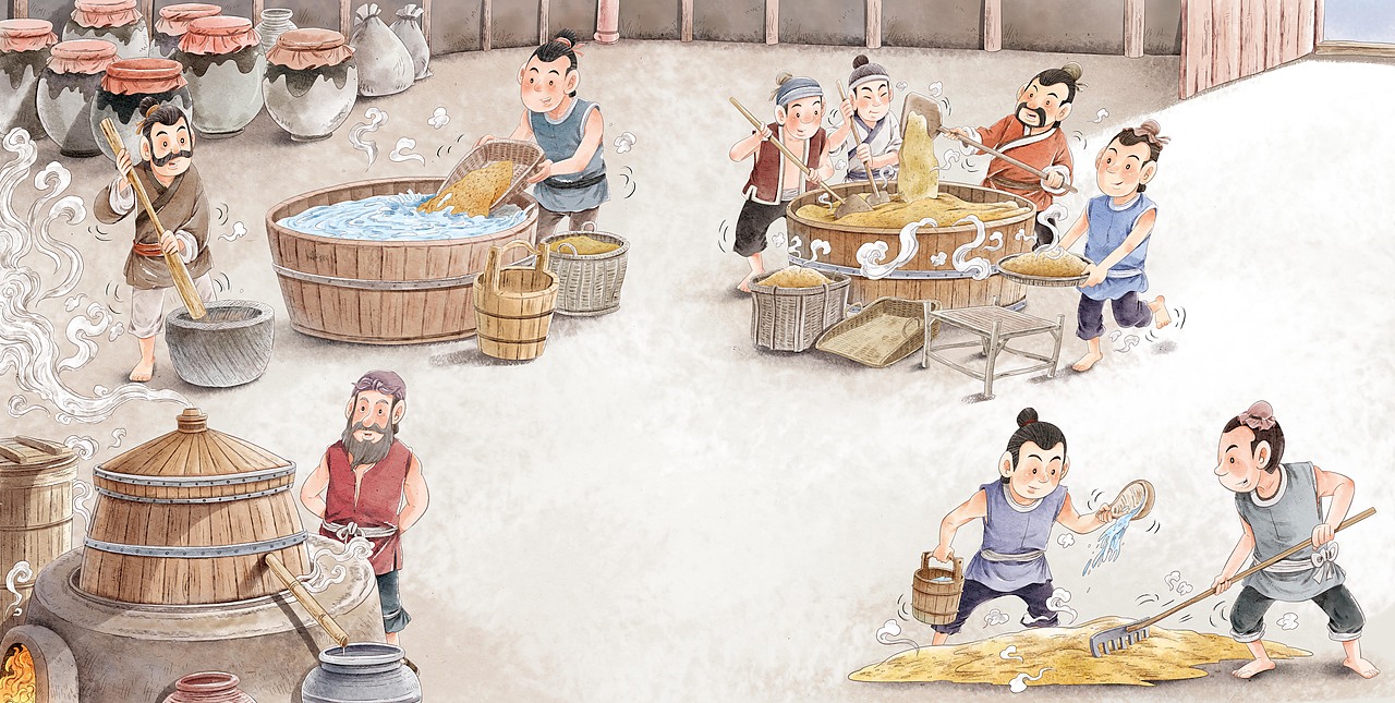 天工开物（图ZMzYxOTU3NjEy） - 绘本 - 站酷设计师小白敦敦原创素材 - 站酷ZCOOL