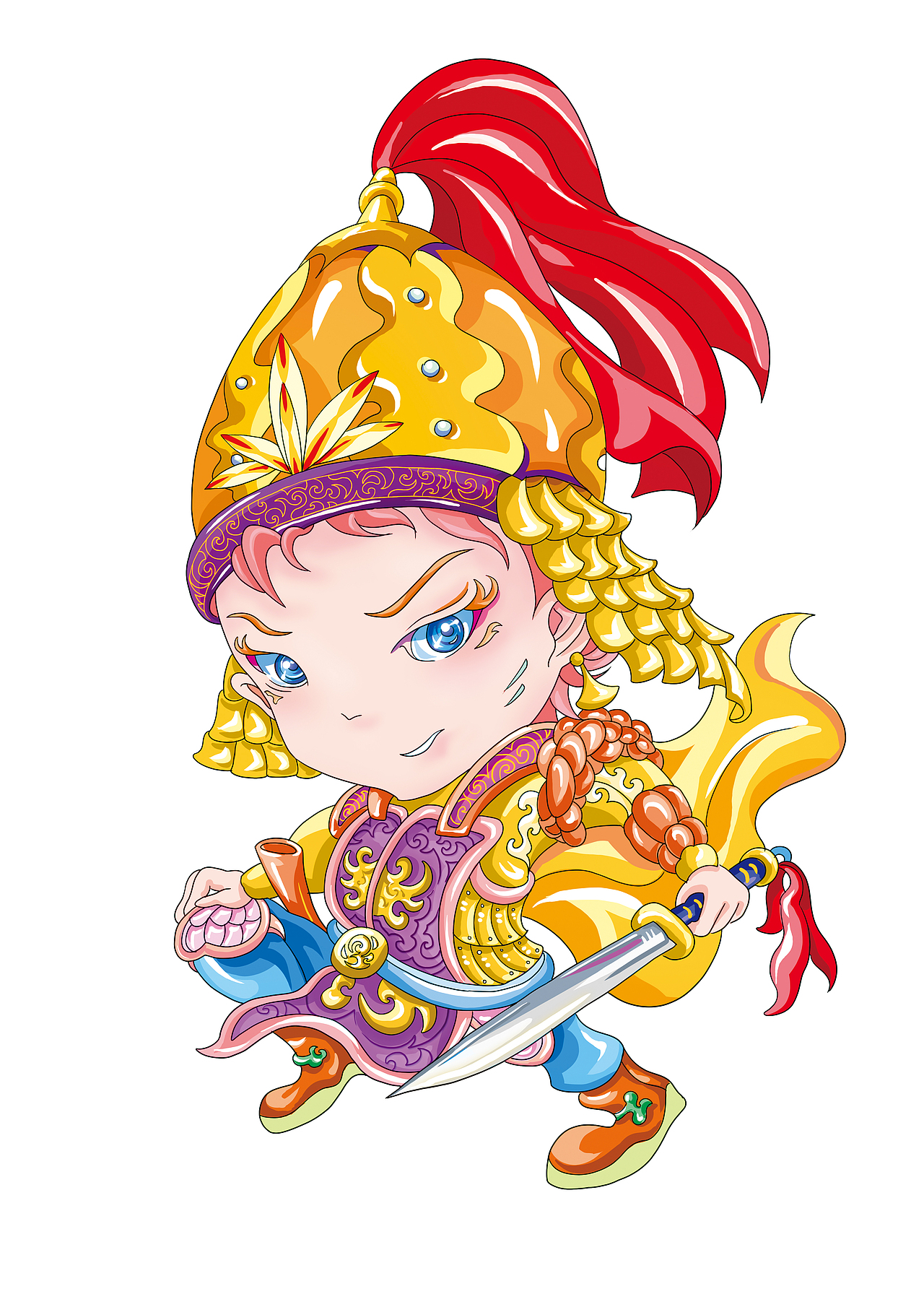 大同-皇后-IP（圖ZMzEwMDAwNjAw） - 商業(yè)插畫 - 站酷設(shè)計師陣雨與余原創(chuàng)素材 - 站酷ZCOOL