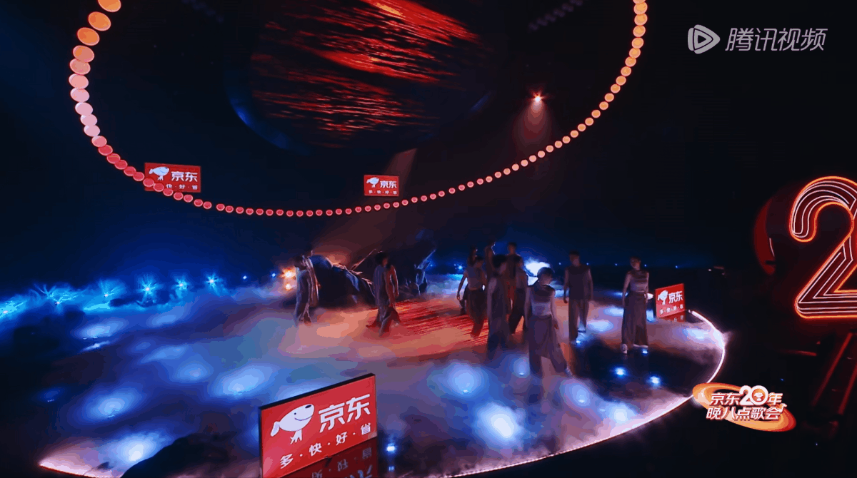 YINGSTUDIO | 《京东20年晚八点歌会》晚会舞台视觉