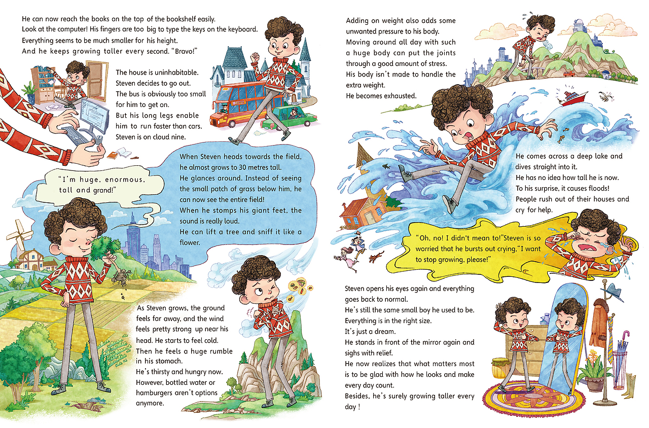 大开本英语绘本（图ZMzY0NTA2MzI0） - 儿童插画 - 站酷设计师一小步ken原创素材 - 站酷ZCOOL