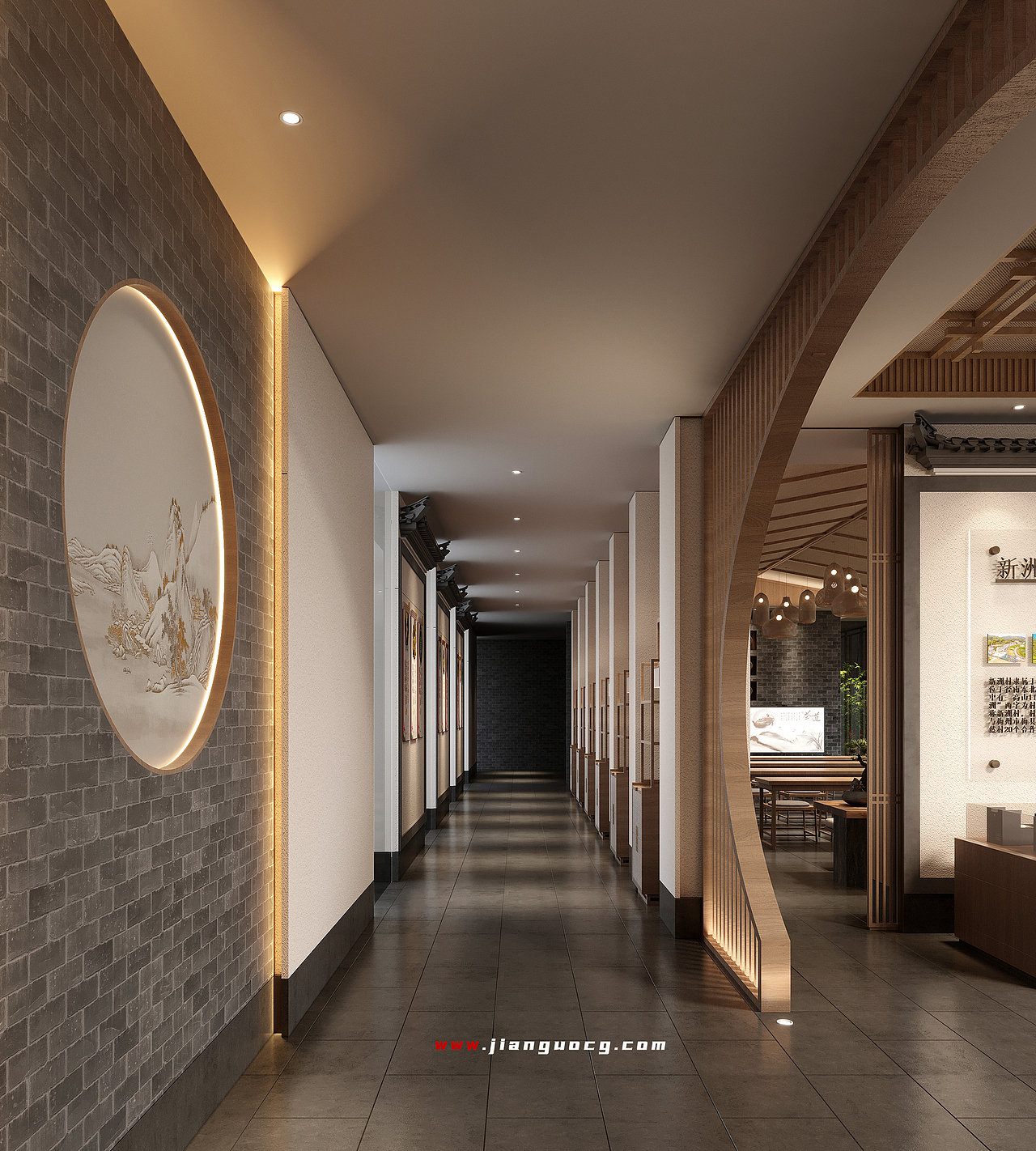 茶庄设计-效果图