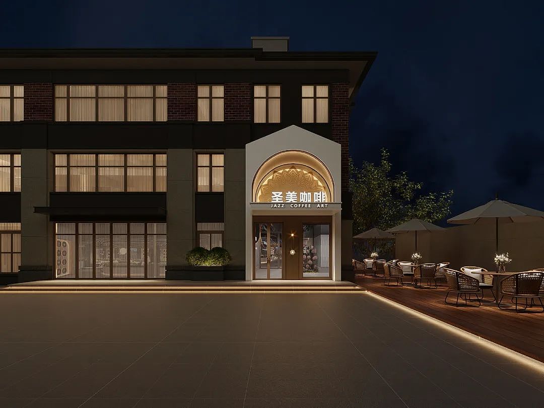 无方（上海）建筑设计有限公司 | 圣美咖啡（图ZMzAzNzIxNjI0） - 商业空间设计 - 站酷设计师设计网平台原创素材 - 站酷ZCOOL