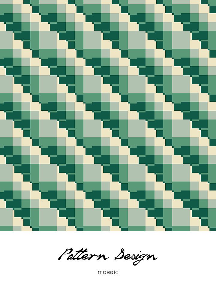 图案设计#013丨老花马赛克（图ZMzE0OTY2Nzc2） - 图案 - 站酷设计师S图案设计原创素材 - 站酷ZCOOL