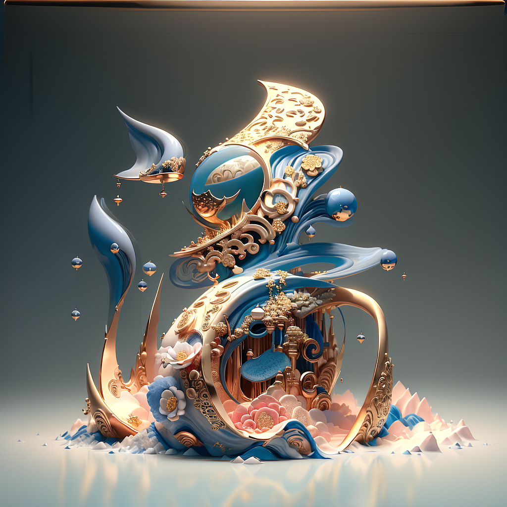 “潘”姓设计（图ZMzY4NzA5NzQ0） - AI作品 - 站酷设计师玩转软件吹奏口琴原创素材 - 站酷ZCOOL