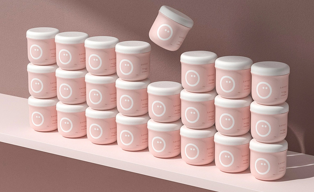 呆萌护肤包装设计