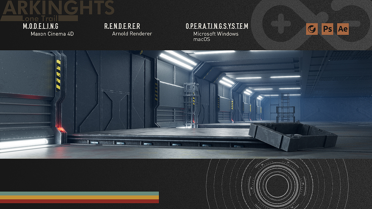 2023 3D作品 明日方舟 孤星